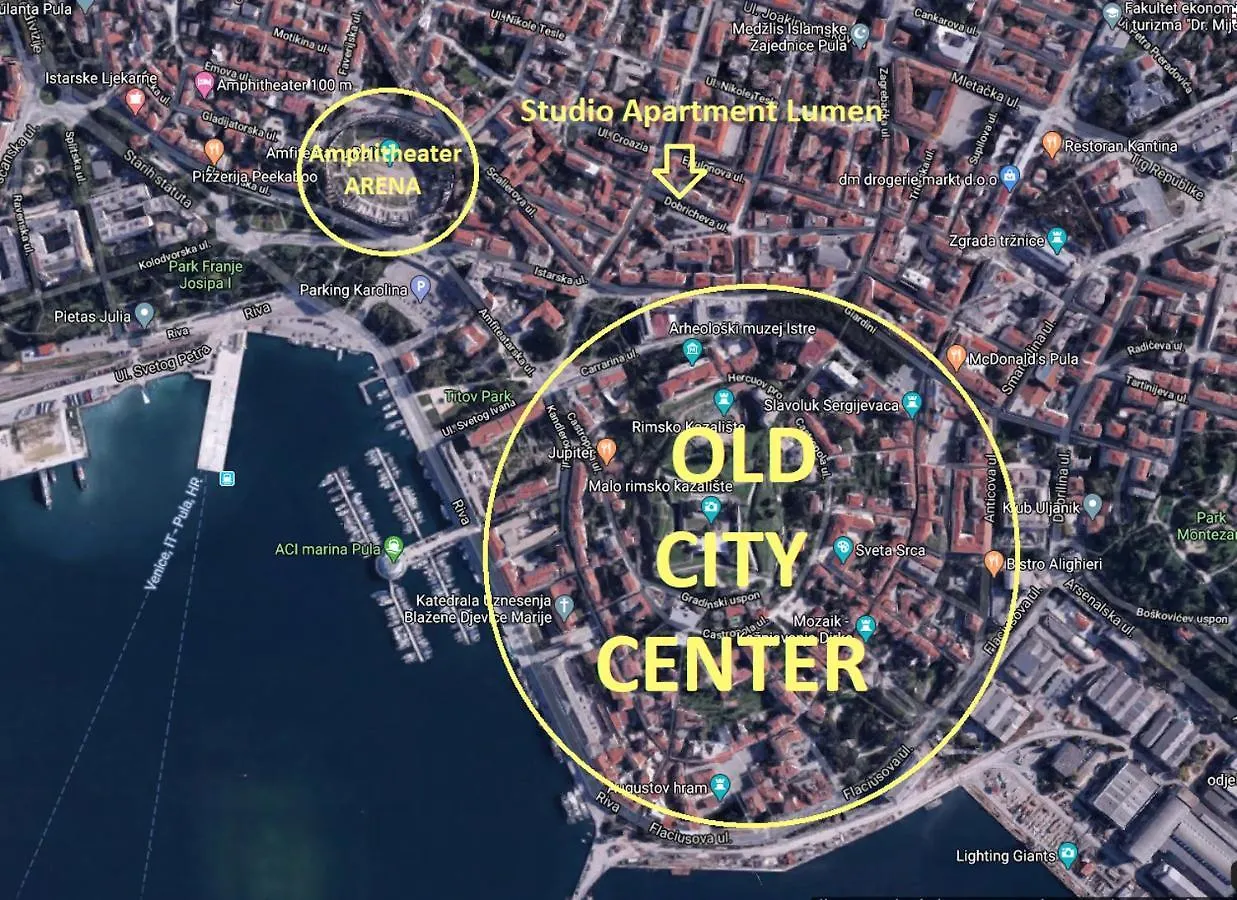 Studio Apartment Lumen Pula